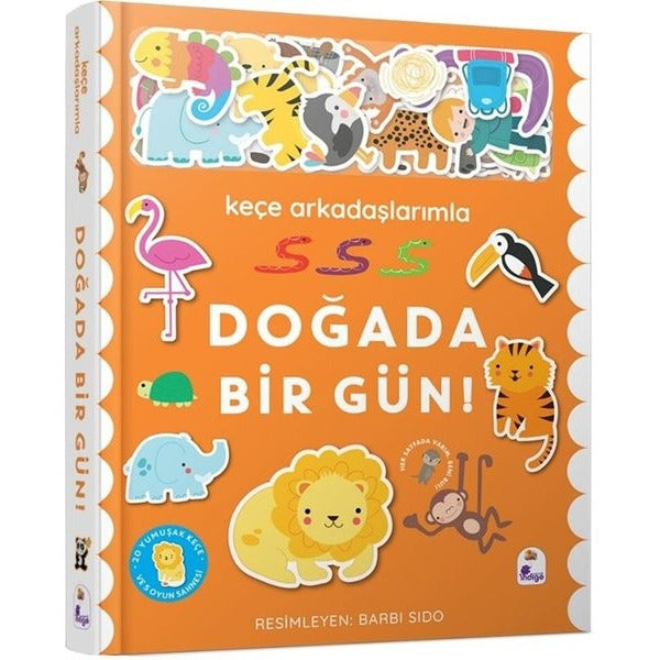 Keçe Arkadaşlarımla Doğada Bir Gün! | İndigo Çocuk (Ciltli)