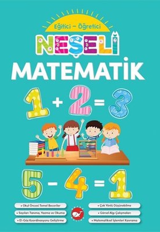 Neşeli Matematik-Eğitici Öğretici | Beyaz Balina Yayınları
