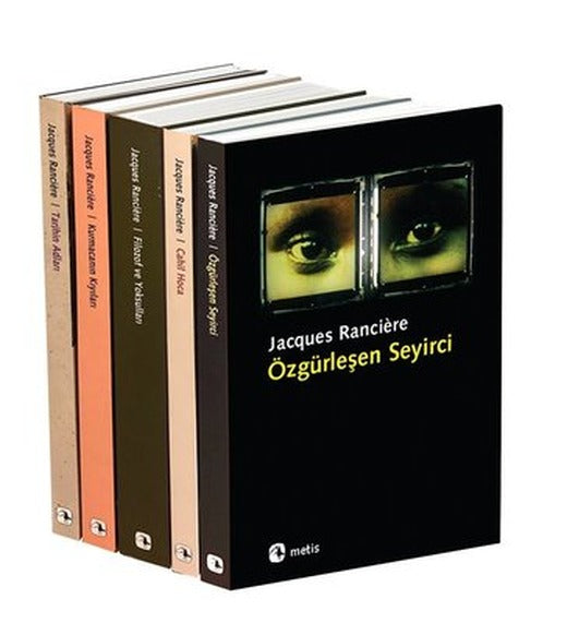 Jacques Ranciere Seti - 5 Kitap Takım Hediyeli | Metis Yayınları