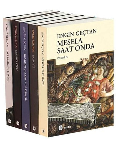 Engin Geçtan Edebiyat Seti 5 Kitap Takım - Hediyeli | Metis Yayınları (İnce Kapak)