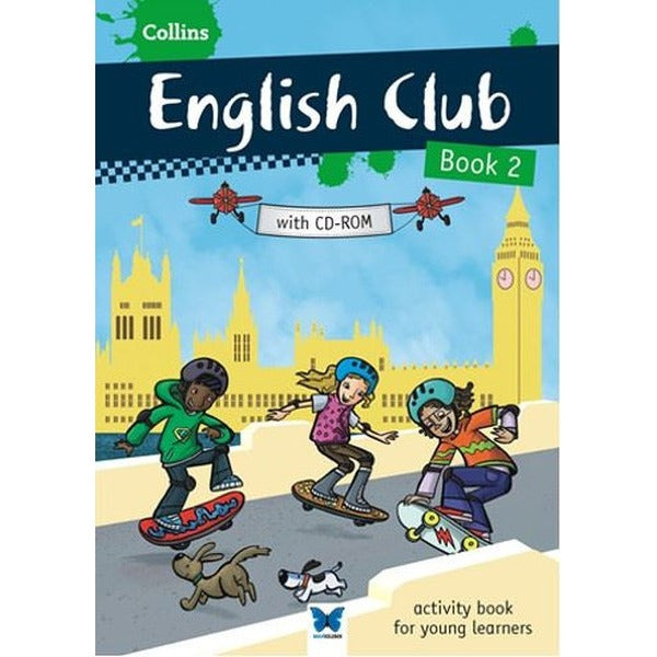 Collins English Club Book 2 | Mavi Kelebek (İnce Kapak)