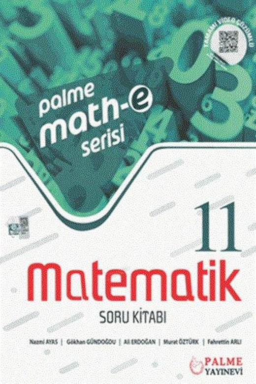 11.Sınıf Matematik Math-E Serisi Soru Kitabı | Palme Eğitim (İnce Kapak)