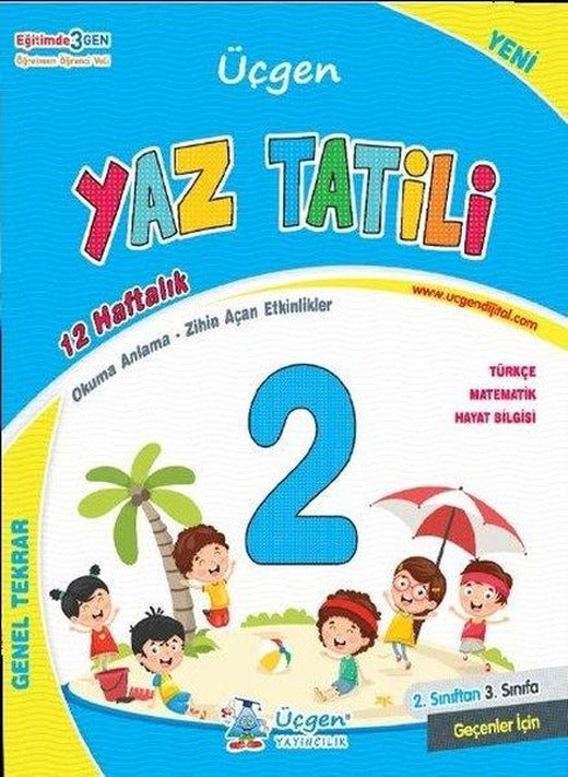 2. Sınıf Yaz Tatili | Üçgen Yayıncılık (İnce Kapak)