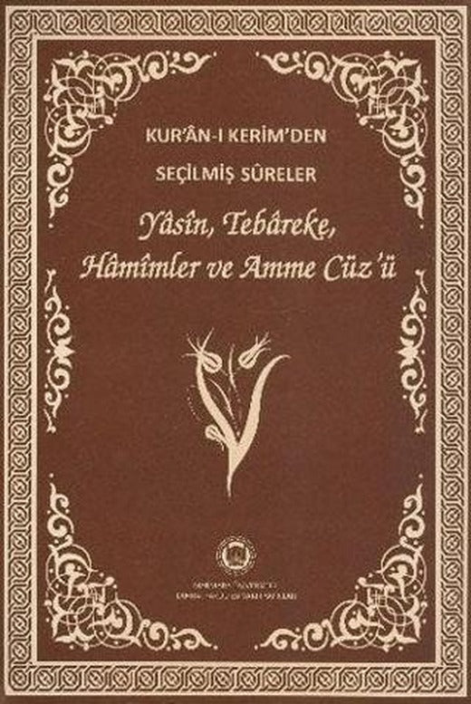 Kur’an-ı Kerim’den Seçilmiş Sureler (Yasin, Tebareke, Hamimler ve Amme Cüz’ü) | Marmara Üniversitesi İlahiyat Fakültesi Vakfı (Ciltsiz)
