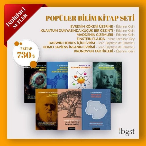 Popüler Bilim Kitap Seti - 7 Kitap Takım | BGST (İnce Kapak)