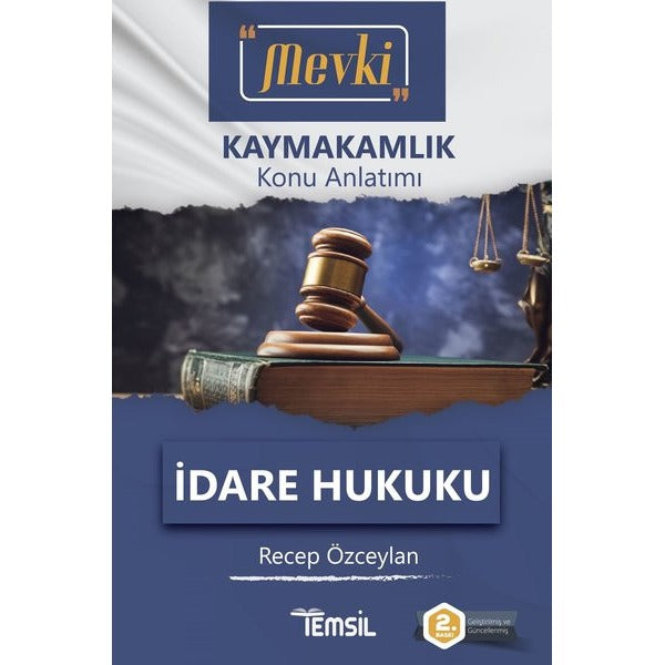 Mevki İdare Hukuku Kaymakamlık Konu Anlatımı | Temsil Kitap (Ciltsiz)