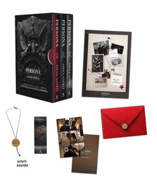 Persona (3 Kitaplık Kutu Set - Kolyeli) | Pukka Yayınları (Ciltli)