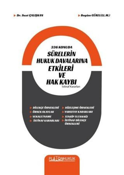 336 Konuda Sürelerin Hukuk Davalarına Etkileri ve Hak Kaybı - İstinaf Kararları