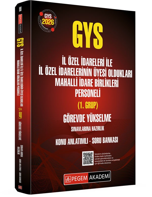 2026 GYS İl Özel İdareleri ile İl Özel İdarelerinin Üyesi Oldukları Mahalli İdare Birlikleri Persone | Pegem Akademi Yayıncılık (İnce Kapak)