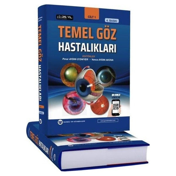 Temel Göz Hastalıkları Seti - 2 Kitap Takım | Güneş Tıp Kitabevleri (Ciltli)