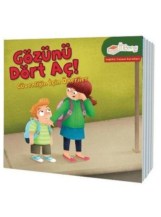 Sağlıklı Yaşam Kuralları-6 Kitap Takım | The Çocuk (İnce Kapak)