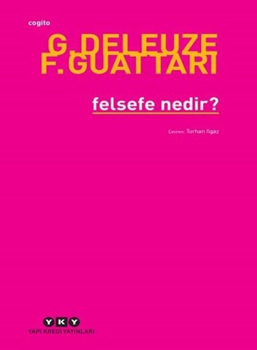 Felsefe Nedir? | Yapı Kredi Yayınları (İnce Kapak)