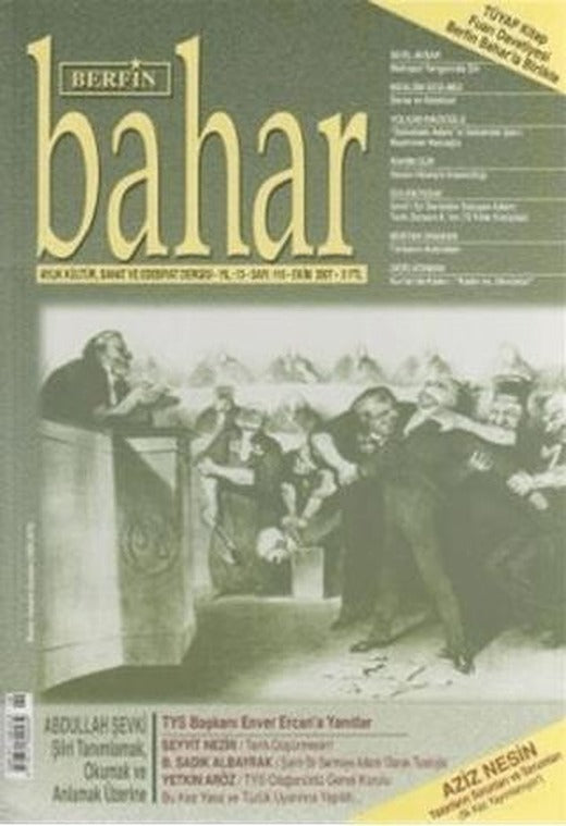 Berfin Bahar Aylık Kültür, Sanat ve Edebiyat Dergisi Sayı: 116 | Berfin Bahar Dergisi (Ciltsiz)