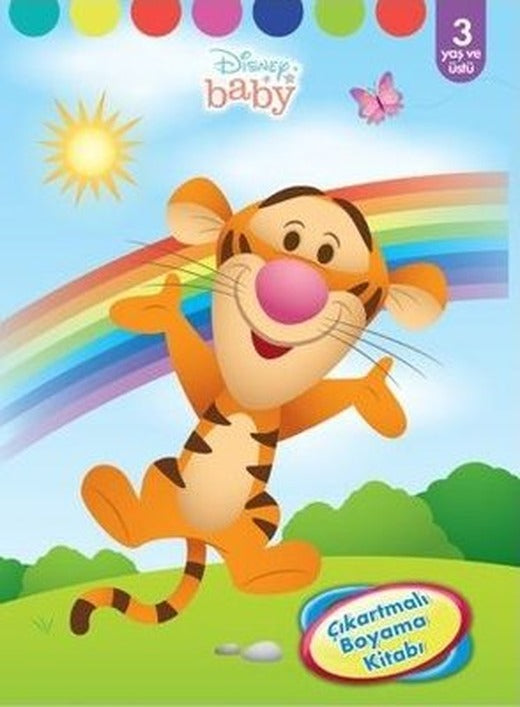 Disney Baby-Çıkartmalı Boyama Kitabı-3 Yaş ve Üzeri | Doğan ve Egmont Yayıncılık