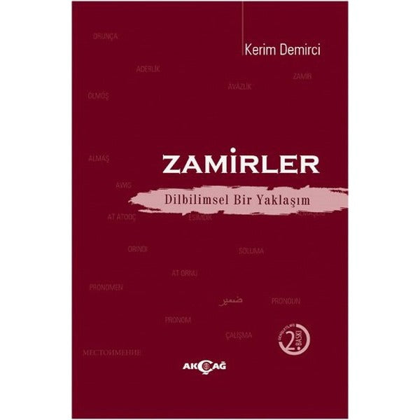 Zamirler | Akçağ Yayınları - Türk Dili ve Dilbilimi Dizisi (İnce Kapak)