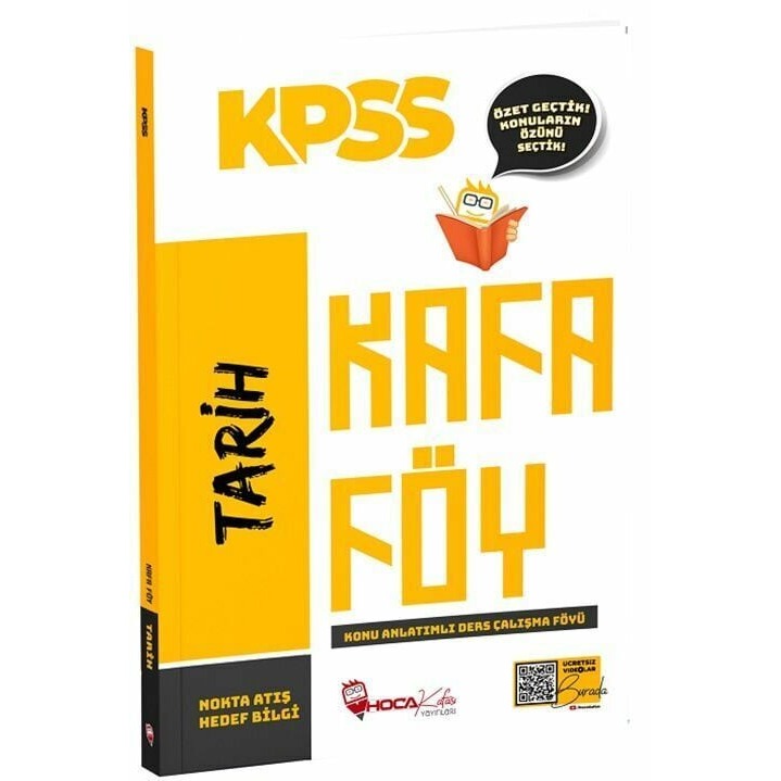 KPSS Tarih Konu Anlatımlı Kafa Föy