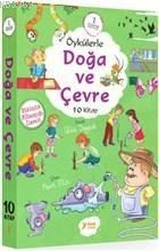 1. Sınıf Öykülerle Doğa ve Çevre Serisi 10 Kitap Set | Yuva