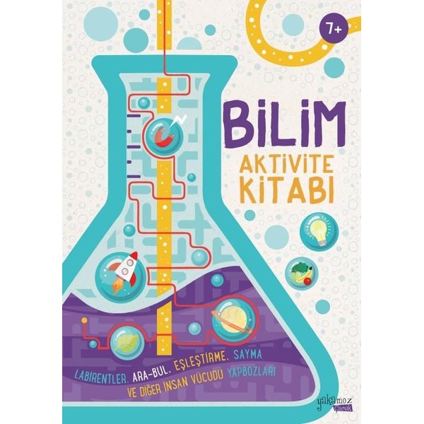 Bilim Aktivite Kitabı 7 + | Yakamoz Yayınları (İnce Kapak)