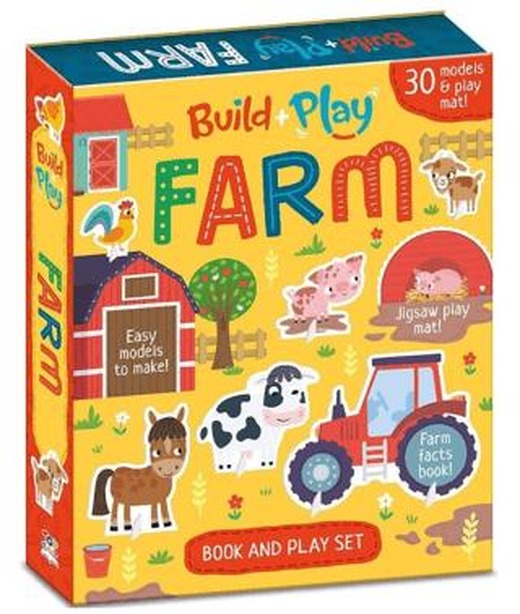Build and Play - Farm Book and Play Set | IMAGINE THAT (Ciltli)