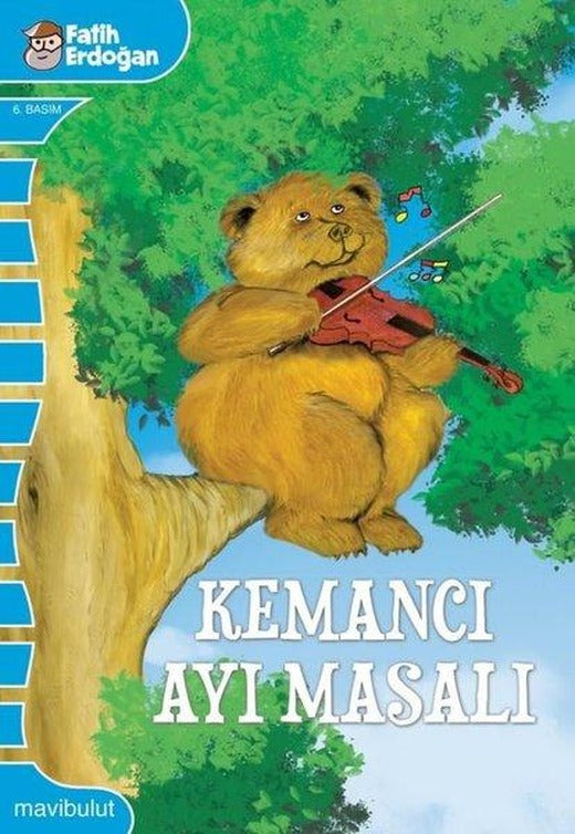 Kemancı Ayı Masalı | Mavi Bulut Yayıncılık - Şakacı Hayvan Masalları Dizisi (e-Kitap)