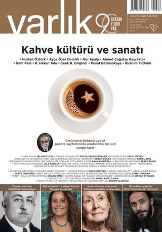 Varlık Edebiyat ve Kültür Dergisi Sayı: 1388 - Mayıs 2023 | Varlık Dergisi Yayınları (Ciltsiz)