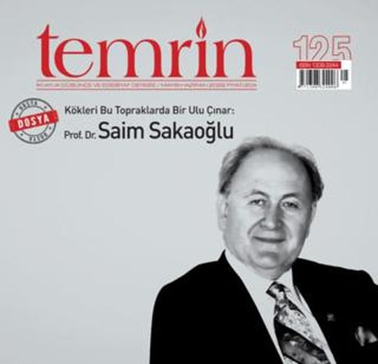 Temrin Düşünce ve Edebiyat Dergisi Sayı: 125 Mayıs - Haziran 2022 | Temrin Dergisi (Ciltsiz)