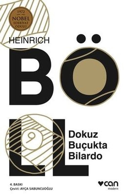 Dokuz Buçukta Bilardo | Can Yayınları - Roman Dizisi (İnce Kapak)