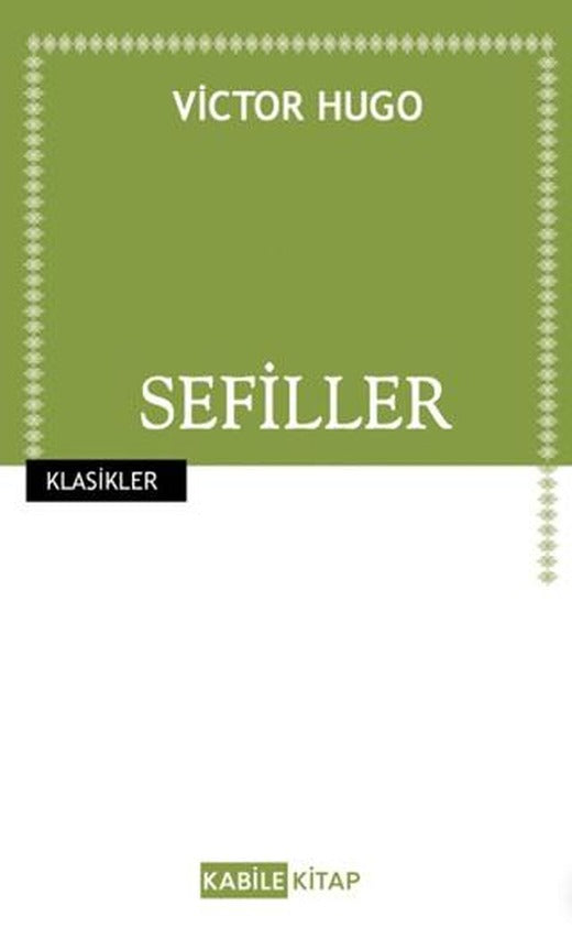 Sefiller | Kabile Kitap (Ciltsiz)