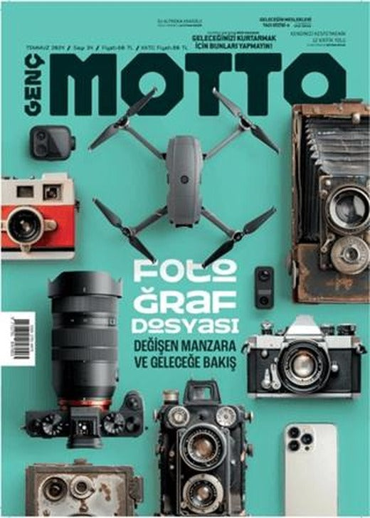 Genç Motto Dergisi Sayı: 34 - Temmuz 2024 | Genç Motto Dergisi (Ciltsiz)