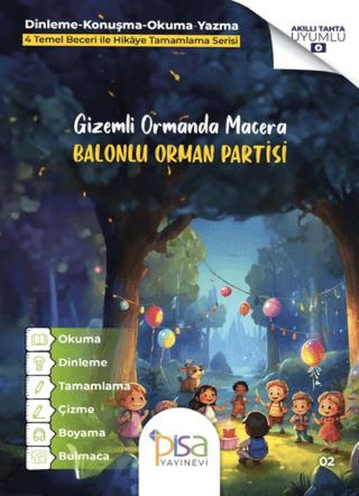 Balonlu Orman Partisi | Pisa Yayınevi (Ciltsiz)