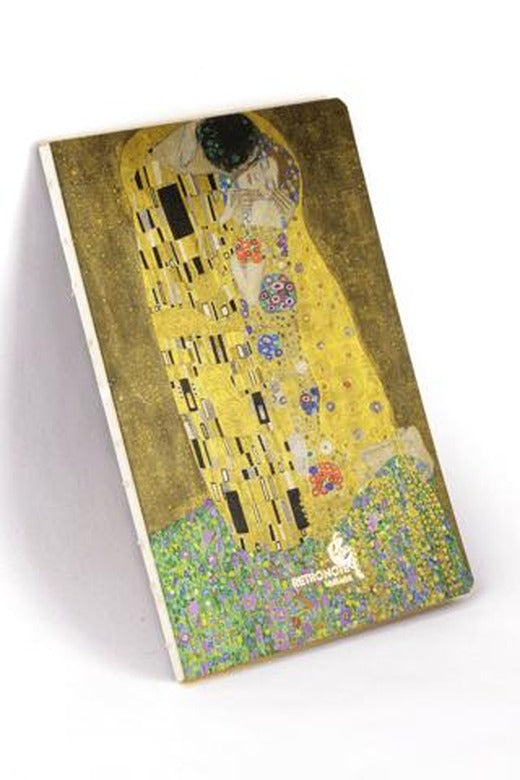 The Kiss Gustav Klimt 1907-08 Vintage Serisi 6 | Retronote
