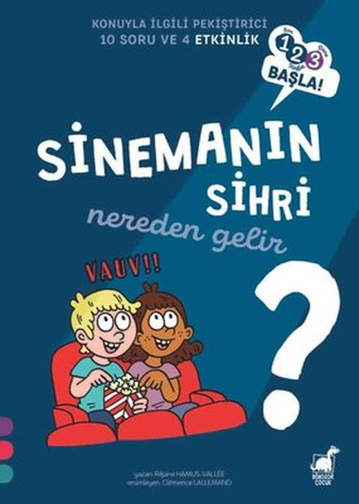 Sinemanın Sihri Nereden Gelir? - 123 Başla! - Konuyla İlgili Pekiştirici 10 Soru ve 4 Etkinlik | Dinozor Çocuk