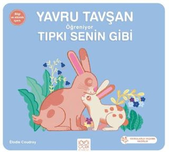 Yavru Tavşan Öğreniyor Tıpkı Senin Gibi