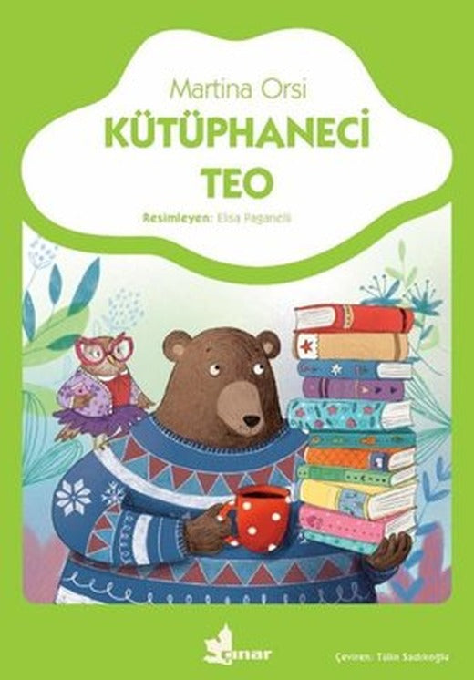 Kütüphaneci Teo | Çınar Yayınları (İnce Kapak)