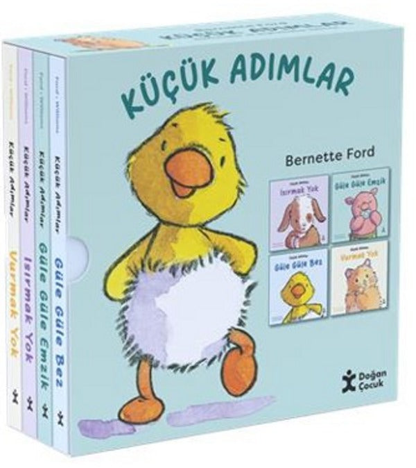 Küçük Adımlar Serisi Seti - 4 Kitap Takım | Doğan Çocuk (İnce Kapak)