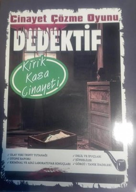 Kırık Kasa Cinayeti - Dedektif Cinayet Çözme Oyunu | Kolektif (İnce Kapak)