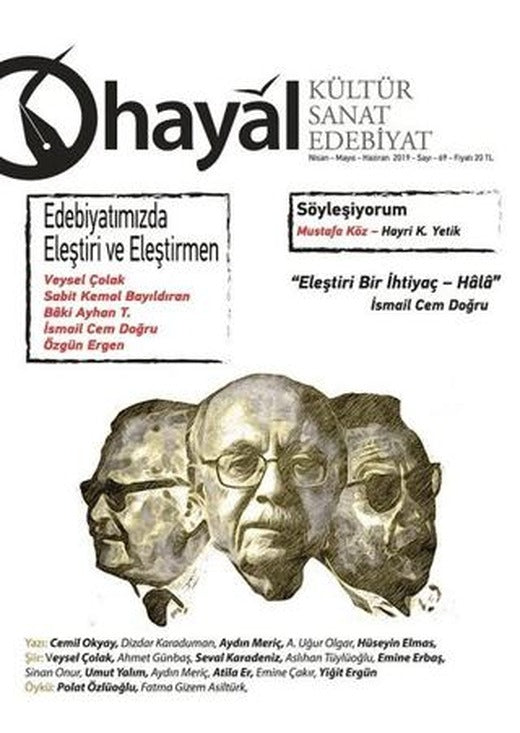 Hayal Kültür Sanat Edebiyat Dergisi Sayı: 69 | Hayal Yayınları (Ciltsiz)