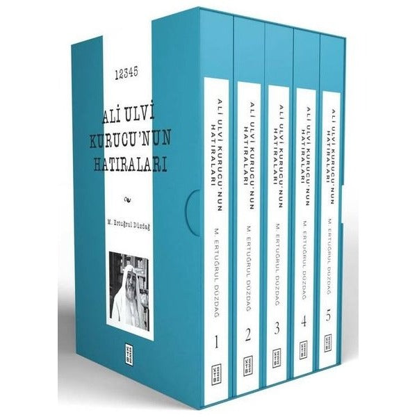 Ali Ulvi Kurucu'nun Hatıraları Seti - 5 Kitap Takım | Ketebe (İnce Kapak)
