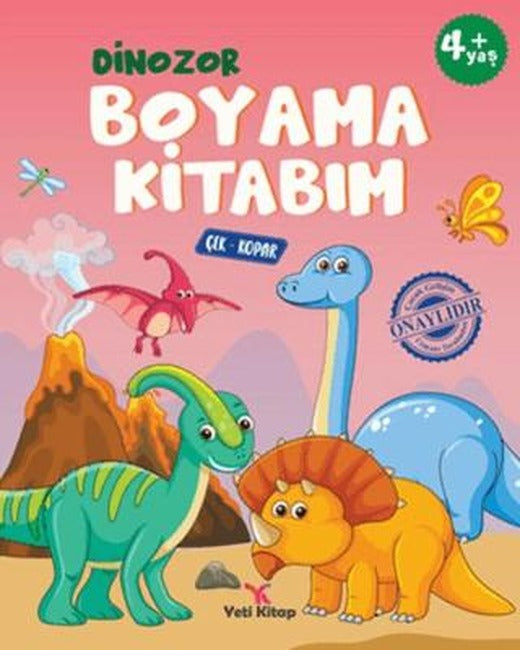 Dinozor Boyama Kitabım | Yeti Kitap (Ciltsiz)