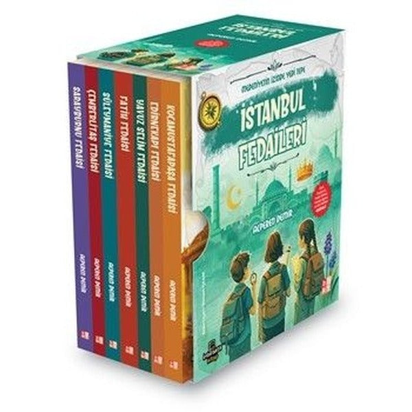 Medeniyetin İzinde Yedi Tepe İstanbul Fedaileri Seti - 7 Kitap Takım | Babıali Kültür - BKY (İnce Kapak)