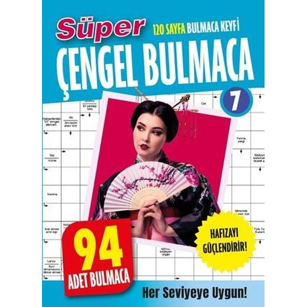 Süper Çengel Bulmaca 7 | Dokuz Yayınları (İnce Kapak)