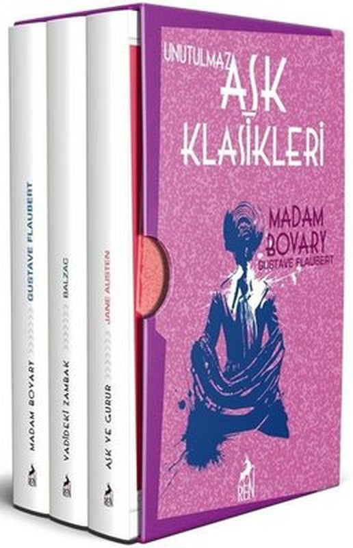 Unutulmaz Aşk Klasikleri Seti-3 Kitap Takım | Ren Kitap