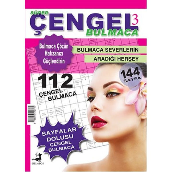 Süper Çengel Bulmaca 3 | Olimpos Yayınları (İnce Kapak)