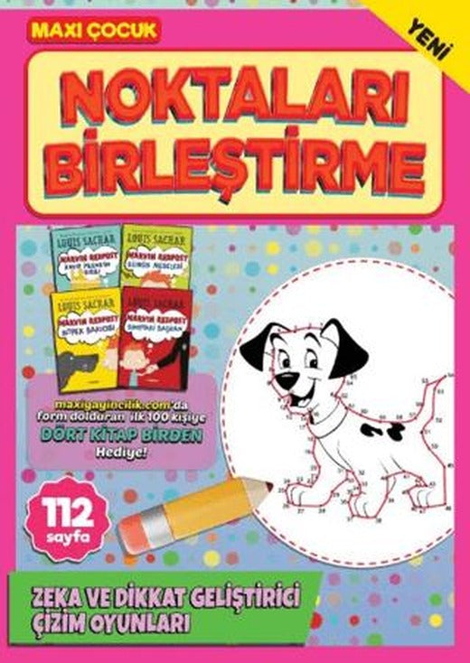 Maxi Çocuk Noktaları Birleştirme 6 | Maxi Yayıncılık (Ciltsiz)