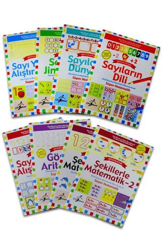 Etkinliklerle Matematik Öğreniyorum (8 Kitap Takım)