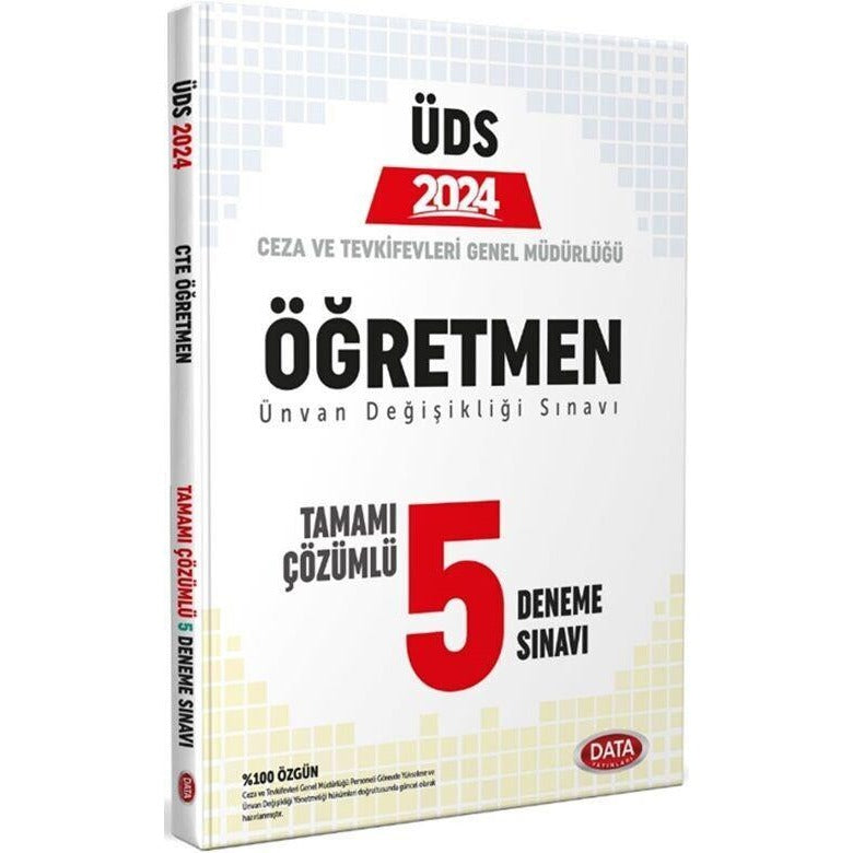 Ceza ve Tevkifevleri CTE Öğretmen ÜDS Tamamı 5 Deneme Sınavı