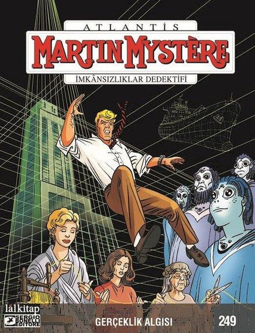 Martin Mystere Sayı 249 - Gerçeklik Algısı | Lal (İnce Kapak)