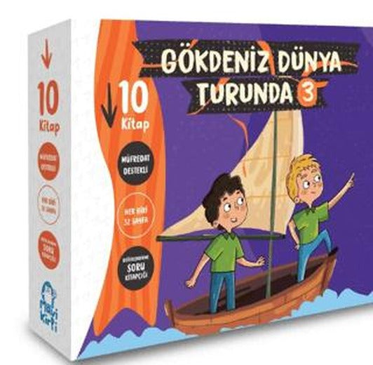 Gökdeniz Dünya Turunda 3 – 2. Sınıf Hikaye Seti (10 Kitap) | Mavi Kirpi Yayınları (Ciltsiz)