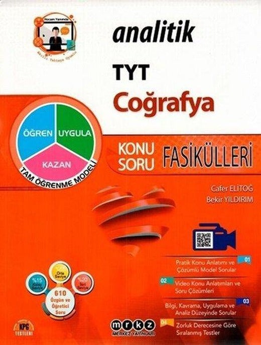 2022 TYT Coğrafya Analitik Konu Soru Fasiküllleri | Merkez Yayınları (İnce Kapak)