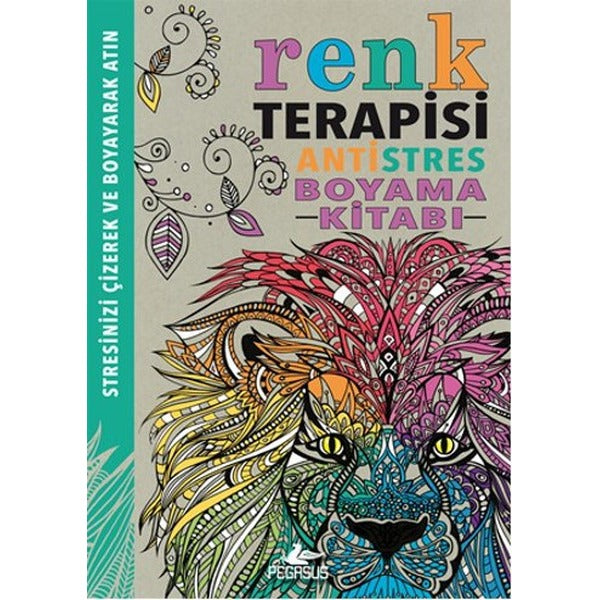 Renk Terapisi Antistres Boyama Kitabı | Pegasus (İnce Kapak)